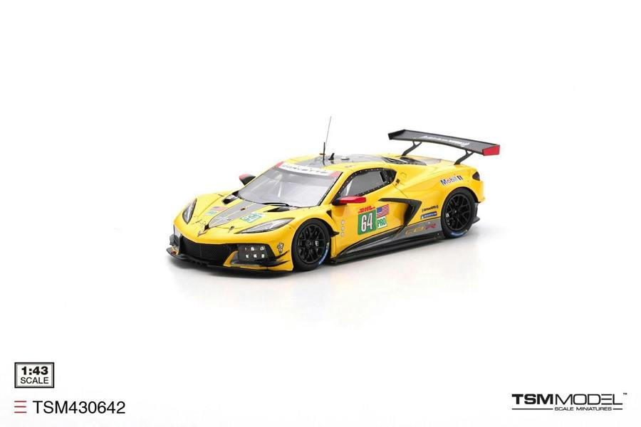 MCSlots Chevrolet Corvette C8.R #64 Corvette Racing 2022 WEC Sebring 1000 Miles GTE Pro 2nd Place 1:43 Scale TSM430642
