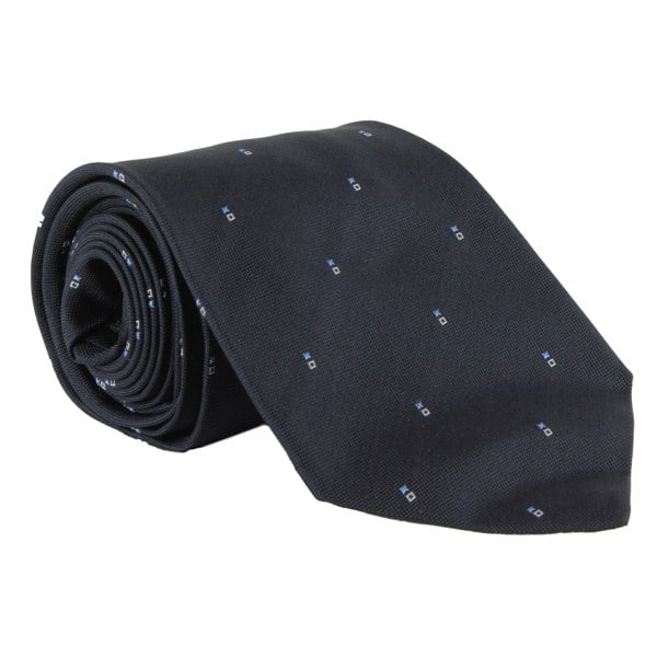 Dunhill woven silk tie in a mini neats pattern