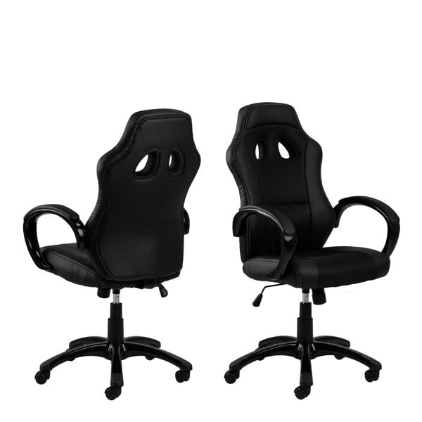 Furniture To Go Race Gaming Chair in Black