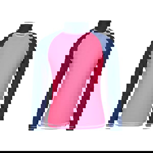 Mountain Warehouse Kids Long-Sleeved Rash Top - Dark Pink