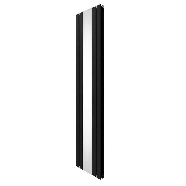 Monstershop Flat Mirror Radiator - 1800mm x 425mm - Black