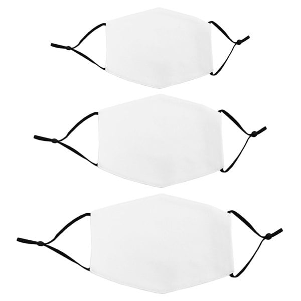 PixMax Face Masks Sublimation Blanks Bundle / 30 Pack