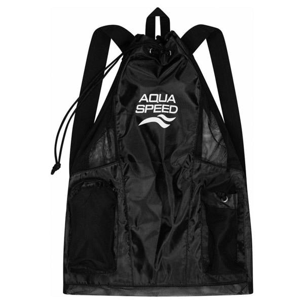 Aqua Speed Large Swim Storage Mesh Bag | Pool Equipment Mesh Bag with Ventilated Storage