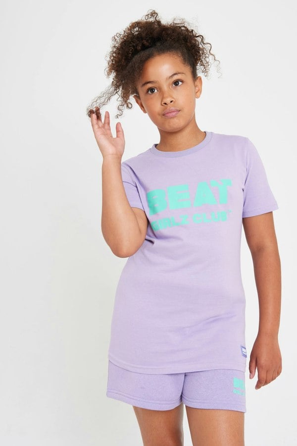 Beat Girlz Club Signature T-Shirt - Lilac