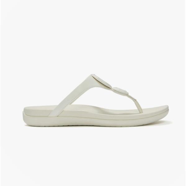 FitFlop FitFlop SOLAY GLOSSY Womens Flip-flops Cream
