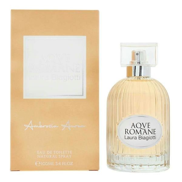 Laura Biagiotti Aqve Romane Ambrosia Aurea Eau de Toilette 100ml Spray For Her