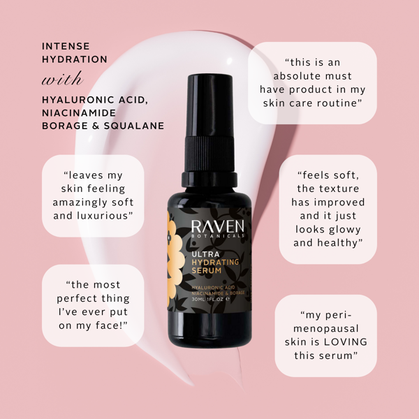 Raven Botanicals Ultra Hydrating Serum