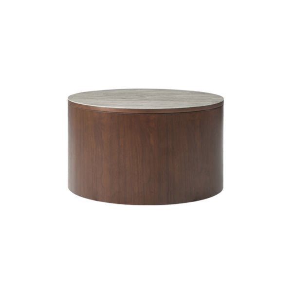 Willow Round Coffee Table - Timber Tobacco