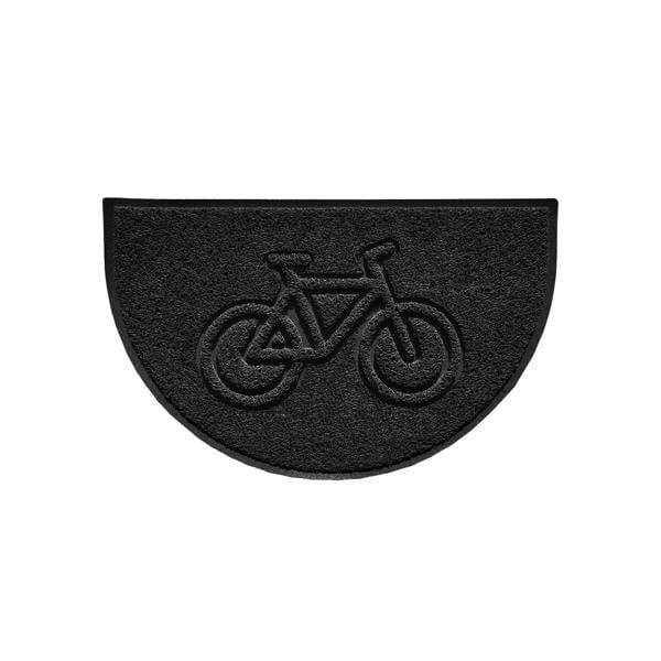 Nicoman Cycle Embossed Halfmoon Spaghetti Indoor/Outdoor Doormat