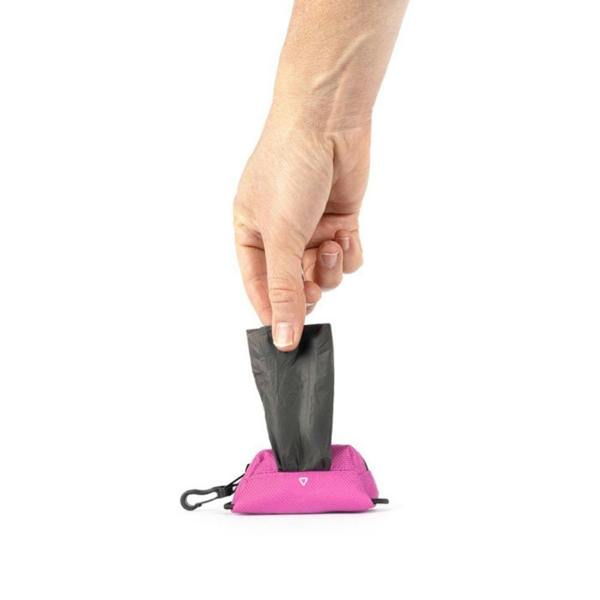 EzyDog Essential Poop Bag Holder in Pink