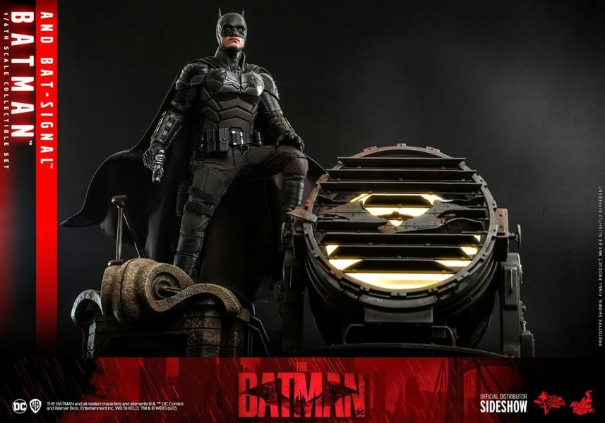 Hot Toys Batman and Bat-Signal The Batman Collectible Set Hot Toys 910596