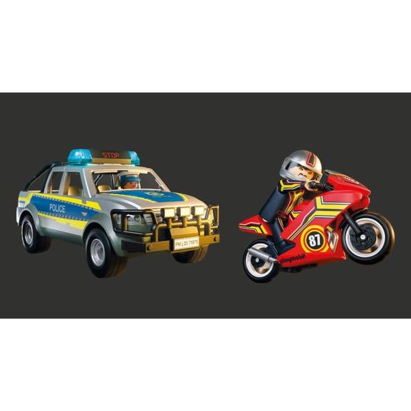 Playmobil Police Chase with Pick-Up Truck - 71875 Playset
