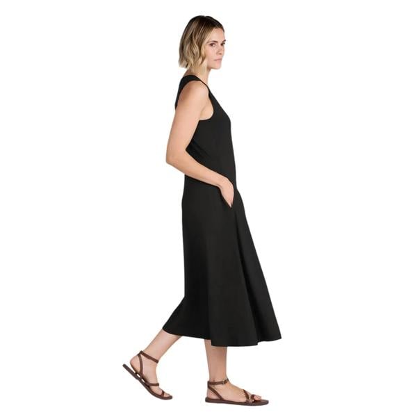 Animal Womens/Ladies Tank Midi Dress - Black - 