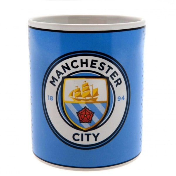 Manchester City FC Fade Mug - Sky Blue