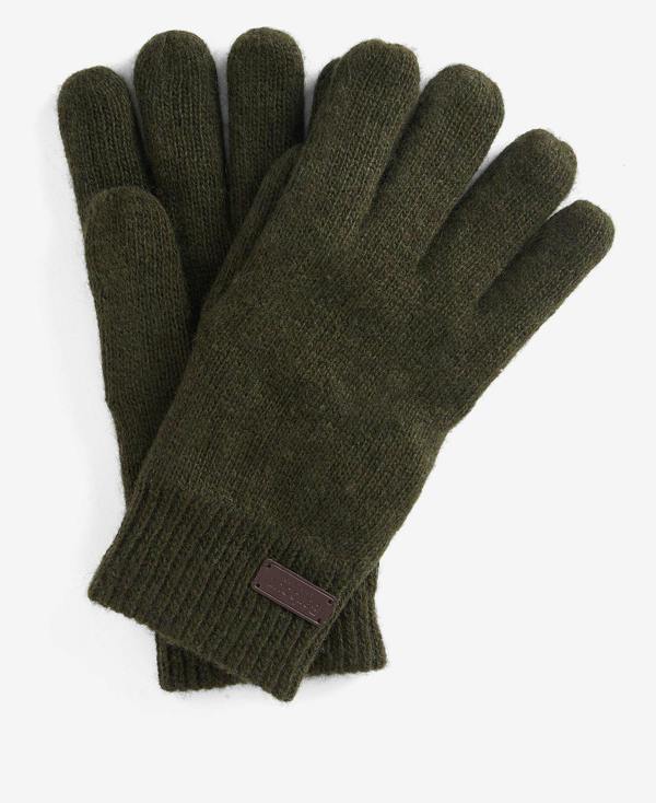 Barbour Carlton Gloves - Dark Green