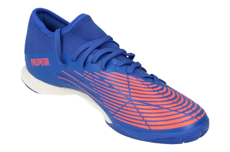 Adidas Predator Edge.3 L In Mens Football Boots Trainers  GX0016 - Blue Red White Gx0016 - Photo 3