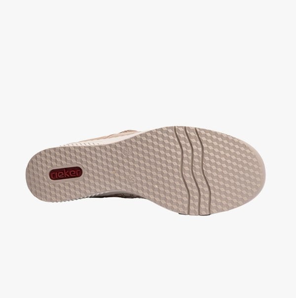 Rieker 487C0-60 Womens Shoes - Beige