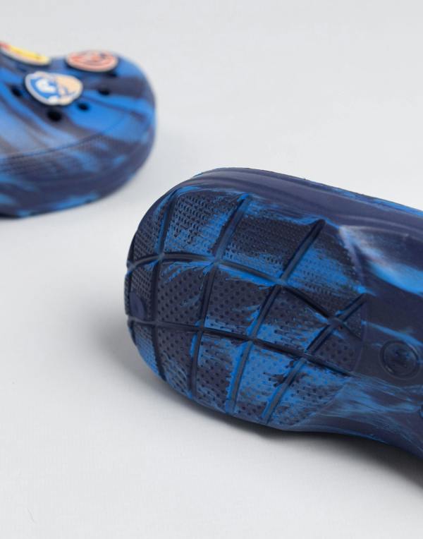Marvel Avenger Boys Blue Multi Character Clogs