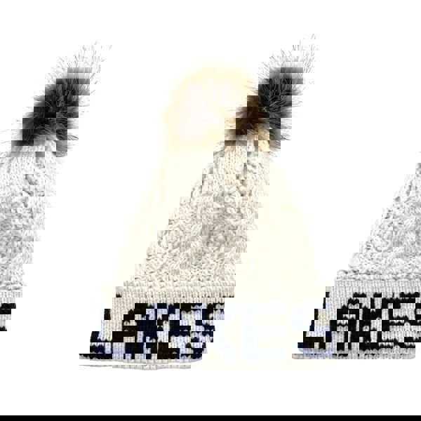 Aran Traditions Aran Diamond Cable The Lakes Pom Pom Hat