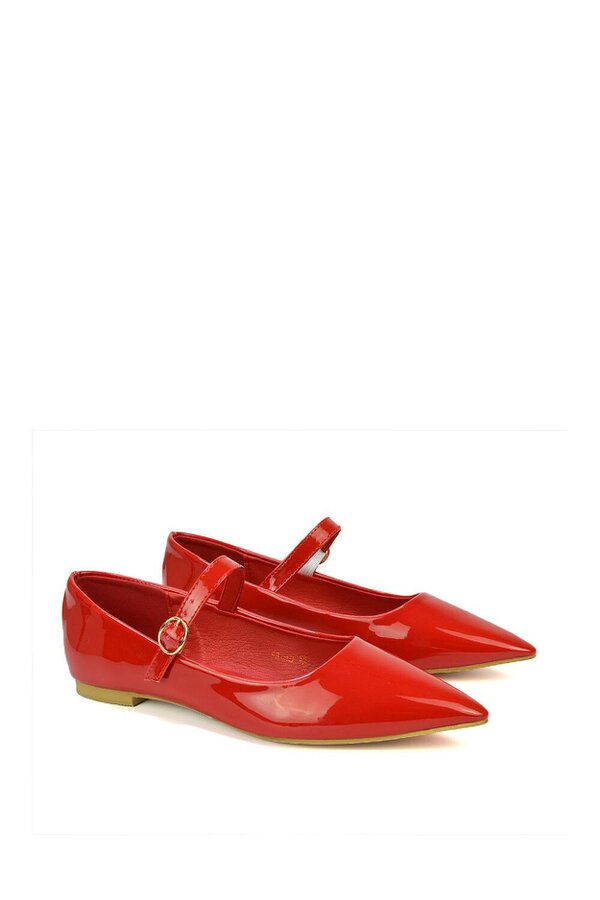 XY LONDON Flat Mary Jane Ballerina Pumps