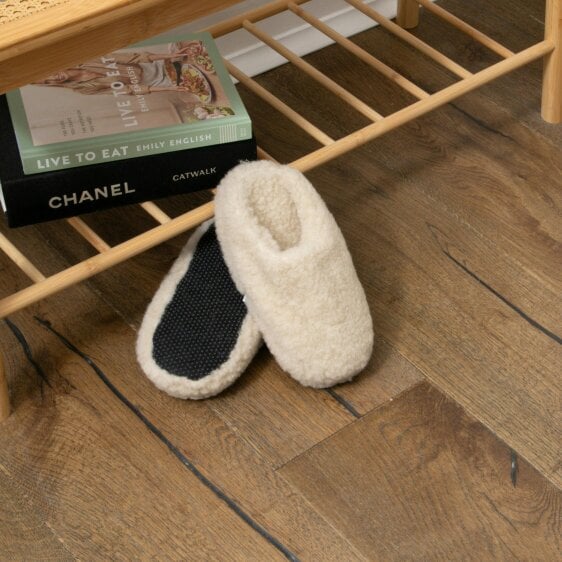 Merino Wool Slippers - Soft Breathable Wool House Slippers