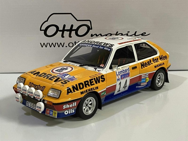 vauxhall chevette gr. b 2300 hsr andrews heat for hire 1:18 otto mobile