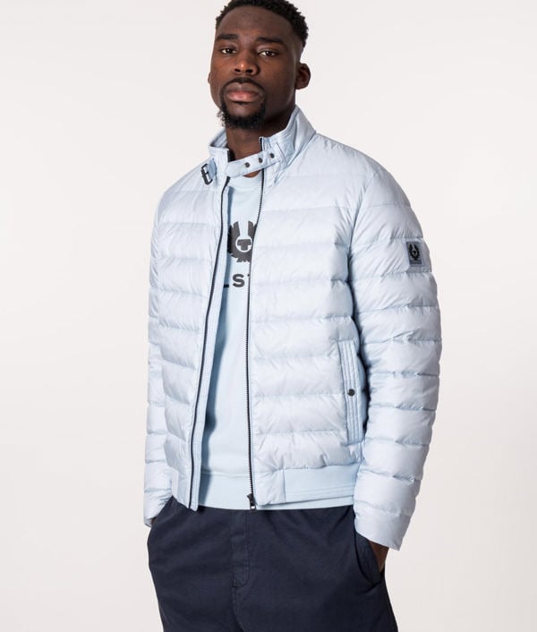 Belstaff Circuit Men's Down Filled Jacket - Sky Blue