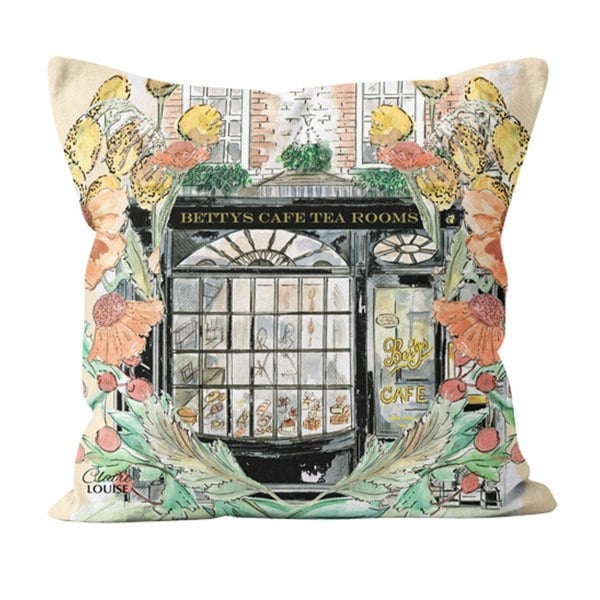 Claire Louise Bettys In Full Bloom 45cm x 45cm Double Sided Cushion