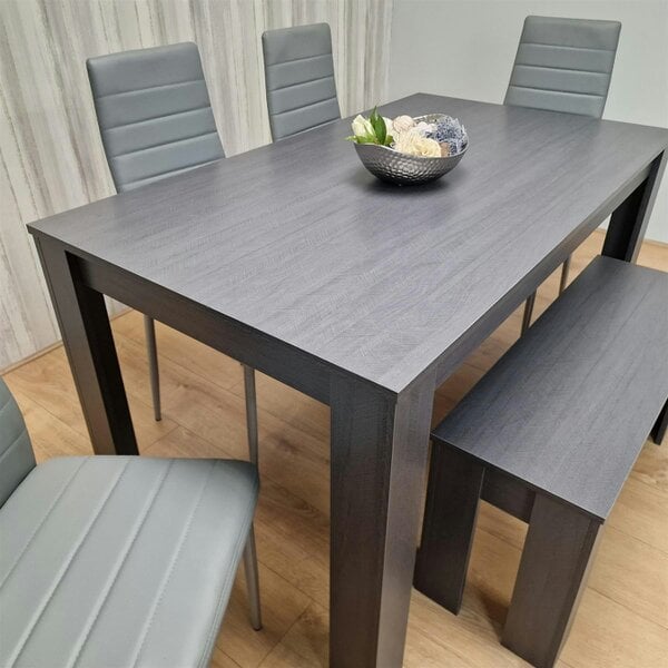 Kosy Koala Dining Table Set with 4 Chairs and a Bench Dining Room and Kitchen table set of 4