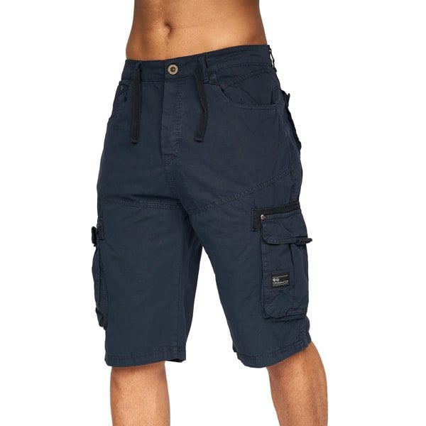 Crosshatch Mens Chaseforth Shorts - Navy