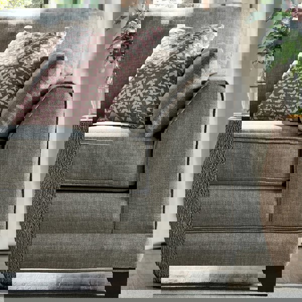 Furnishings For Less Hilliard Fullback Fabric 2 Seater Sofa