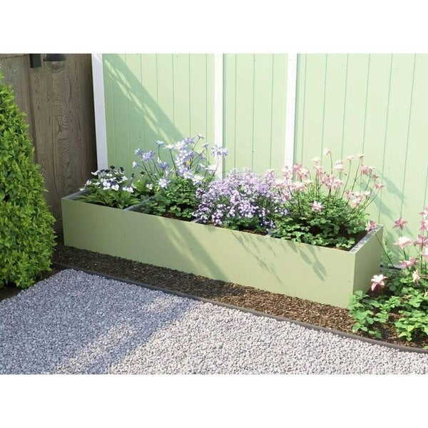 Dunster House Green Garden Bed Planter 2400mm x 600mm x 400mm
