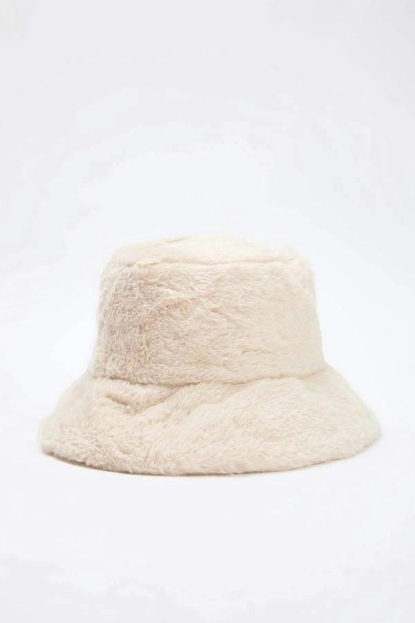 WOVCOR Plush Bucket Women's Hat