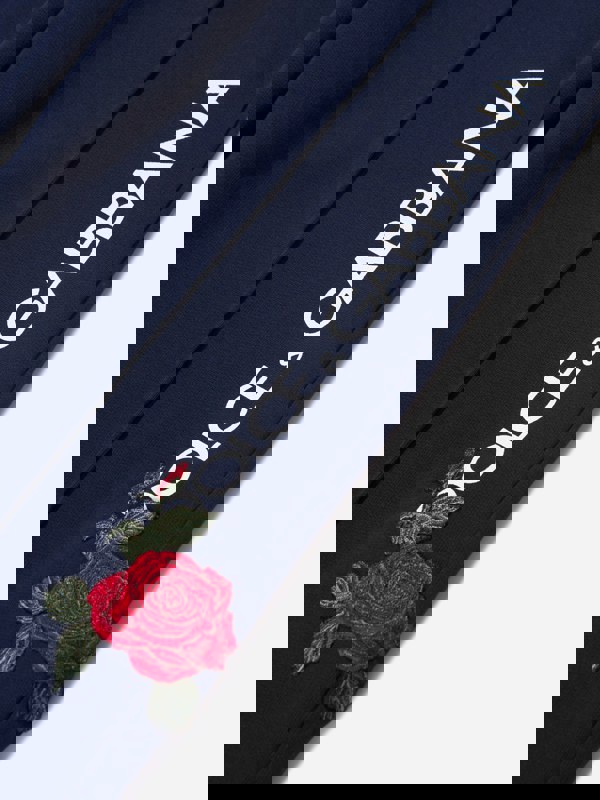 Dolce & Gabbana Kids Dolce & Gabbana Girls Logo Joggers in Blue