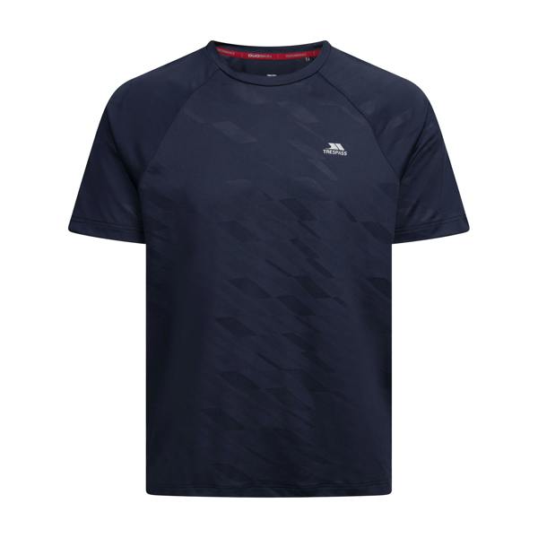 Trespass Mens Trillon Short-Sleeved Jersey - Navy