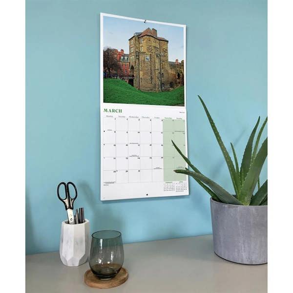 Newcastle Calendar 2027, Wall Calendars, Month To View, Travel, Gift