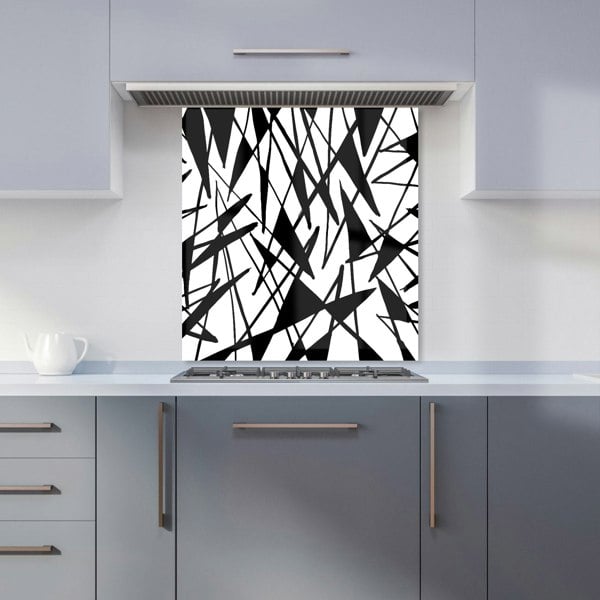 Warren Reed - Designer Brush Abstract Pattern Kitchen Splashback