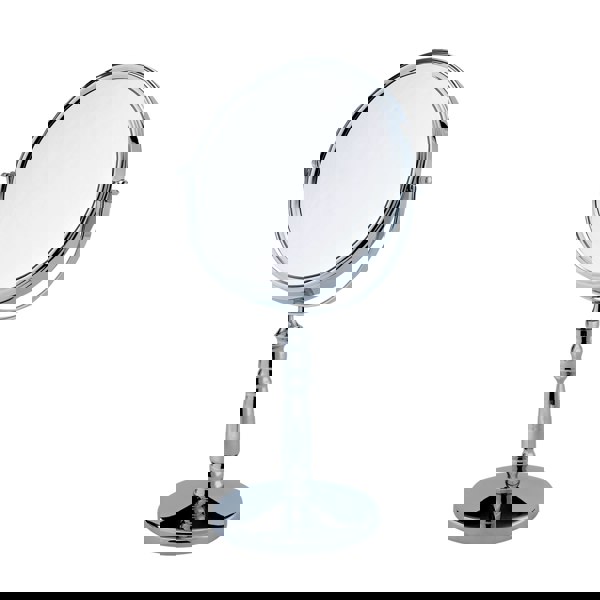 Showerdrape Rho 5x Magnifying Chrome Makeup Vanity Mirror