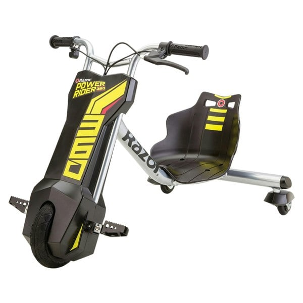 Razor PowerRider 360 - Black/Yellow