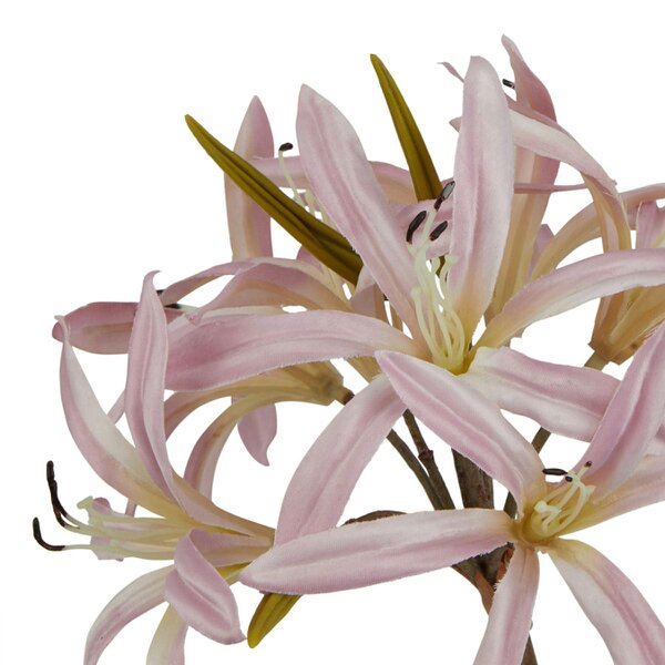 Wyld Haus Set of 3 Artificial Flowers Pink Lily Stems