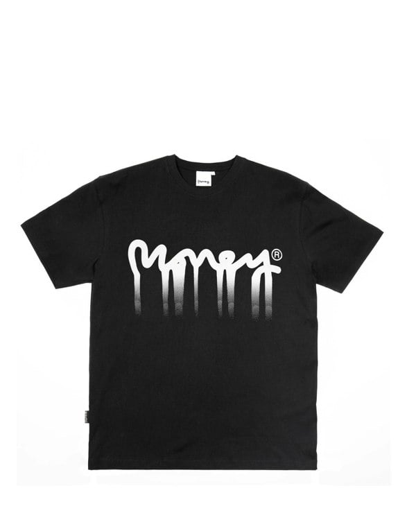 Money Drip Fade Tee - Black