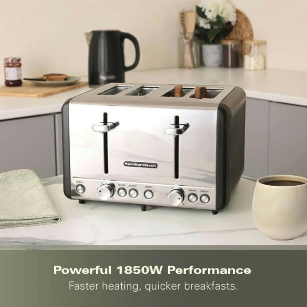 Hamilton Beach Harmony 4 Slice Toaster - Espresso