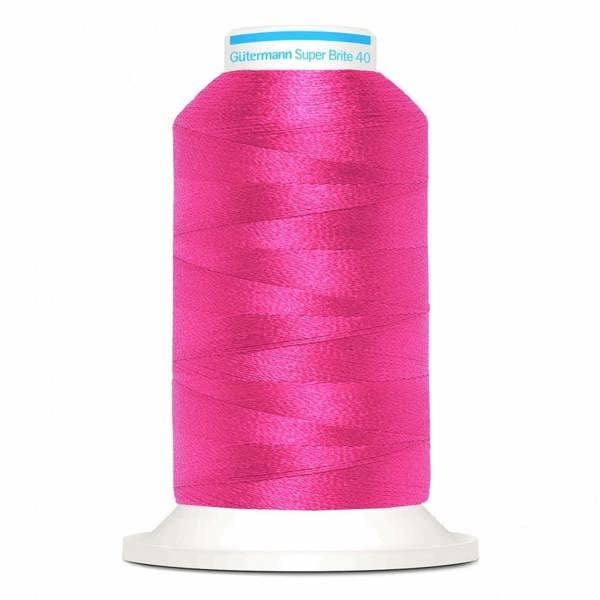 Gutermann Super Brite Polyester 40 Embroidery Thread 1000m Polyester Thread Suitable For Embroidery