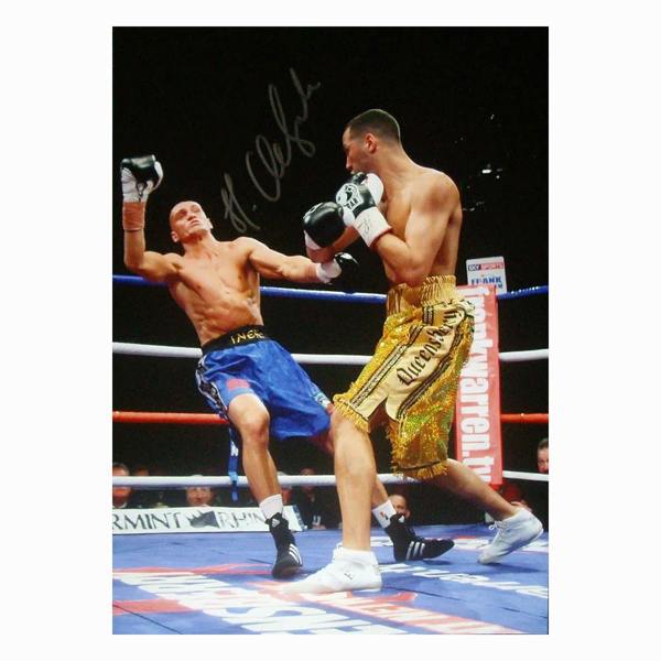 James Degale signed 16x12 photo — Unframed