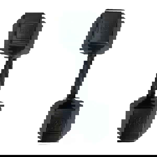 HXGN 2 x 8kg Hex Dumbbells