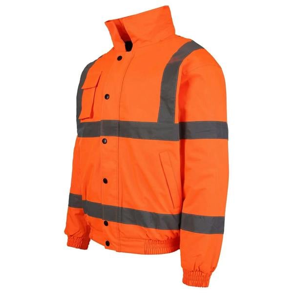 Hi-Vis Bomber Jacket – EN471 Class 3, Waterproof & Quilted Lining - Hi-Vis Trousers