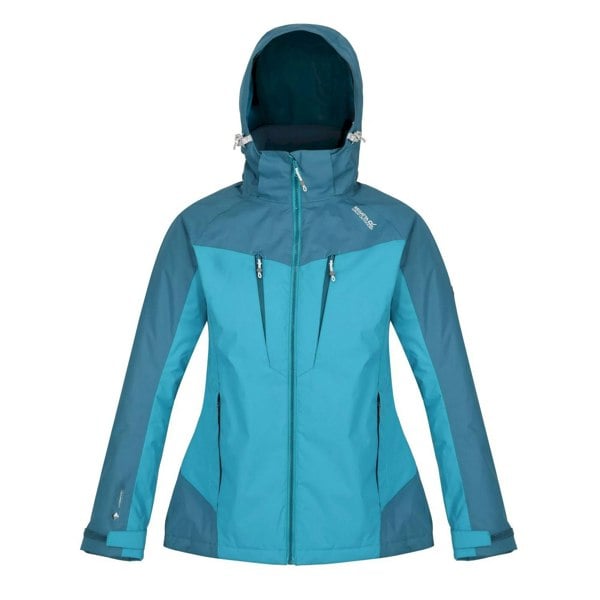 Regatta Women's Calderdale Winter Waterproof Jacket - Pagoda Blue/Dragonfly