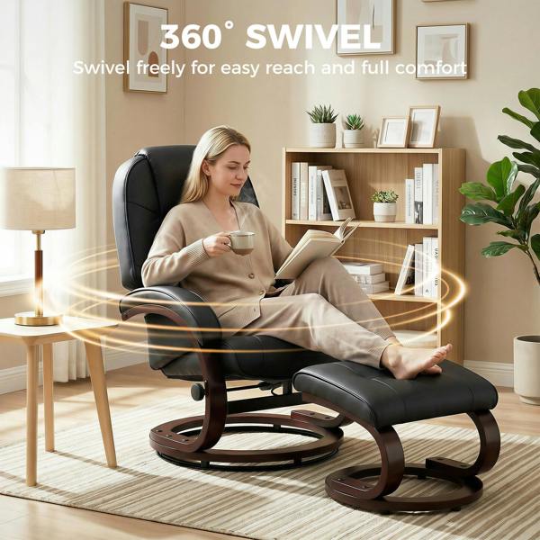 Recliner with Ottoman