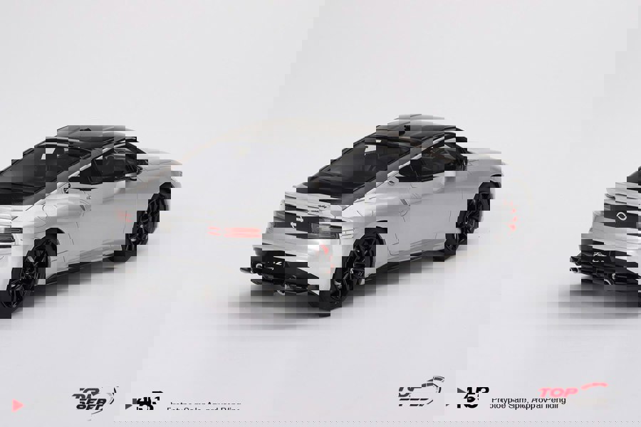 TSM Nissan Fairlady Z Version St 2023 Brilliant Silver RHD 1:18 Scale TSM TS0435