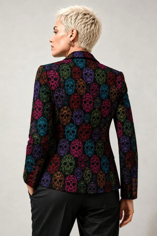 CLWJ2610 BLACK SKULL - Claudio Lugli Shirts